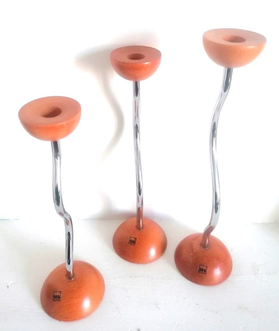 Image 1 of 3 X Postmodern candlesticks , Germany 1970