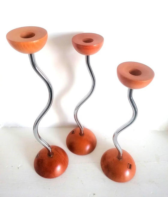 Image 1 of 3 X Postmodern candlesticks , Germany 1970