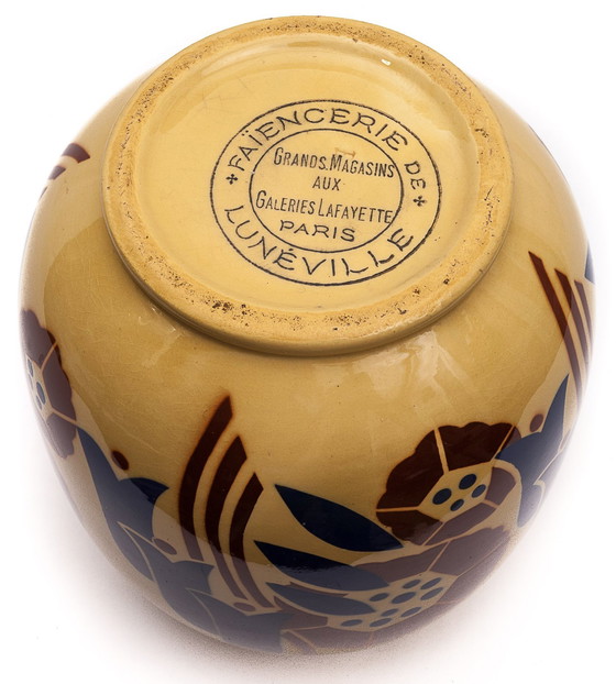 Image 1 of Vaso Art Déco Lunéville