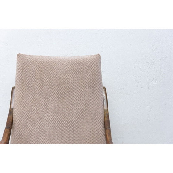 Image 1 of Vintage bentwood rocking chair by Ton, Czechoslovakia 1960