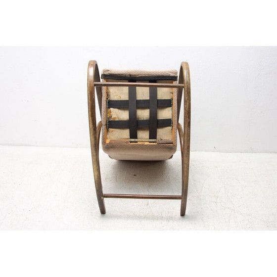 Image 1 of Vintage bentwood rocking chair by Ton, Czechoslovakia 1960