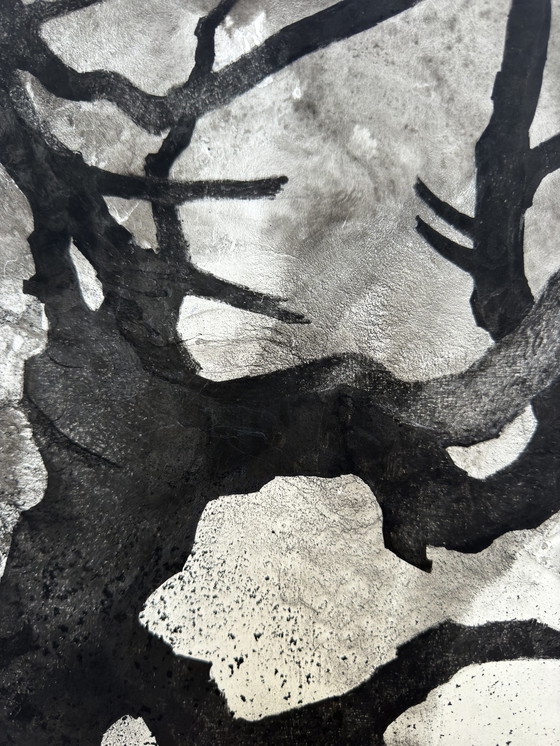 Image 1 of Ink Composition (1984) - Eugène Eechaud (1928-2019)