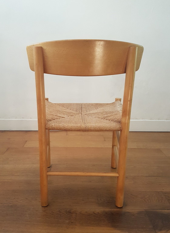 Image 1 of Set of 8 J39 chairs by Børge Mogensen for FDB Møbler