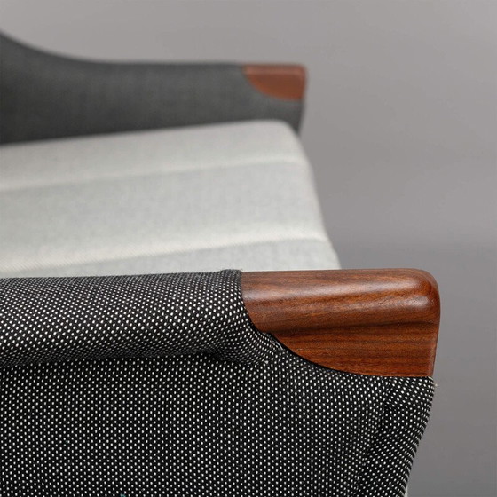 Image 1 of Vintage grey 3-seater sofa by Johannes Andersen for Cfc Silkeborg, 1960s