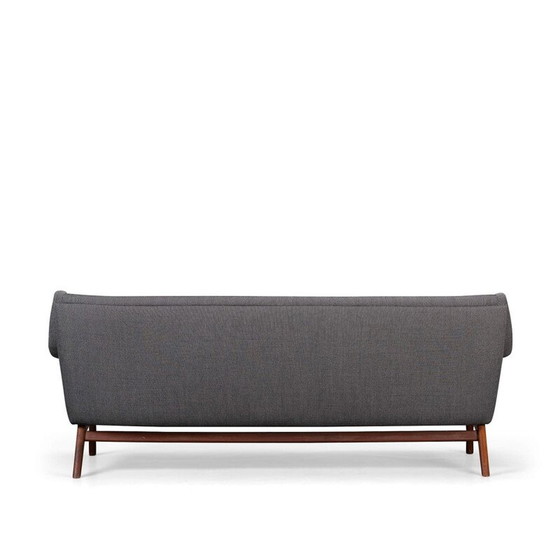 Image 1 of Vintage grey 3-seater sofa by Johannes Andersen for Cfc Silkeborg, 1960s