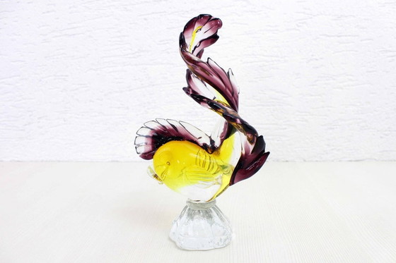 Image 1 of Verre de Murano Poisson 1970