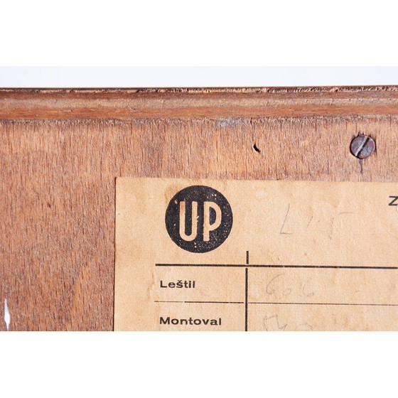 Image 1 of Vintage Art Deco cabinet in maple and walnut by J. Halabala for Up Zavody, Czechoslovakia 1930
