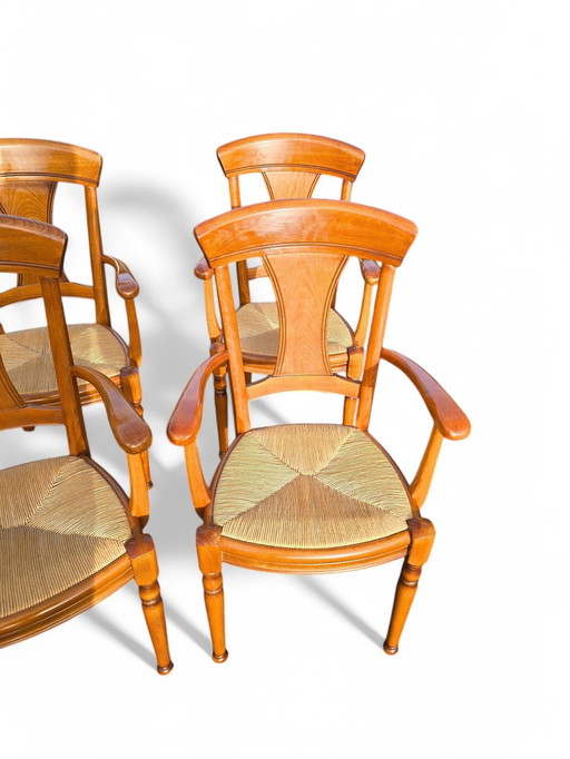 Set Of 6 Chairs - Fauteuils De Style Provençal