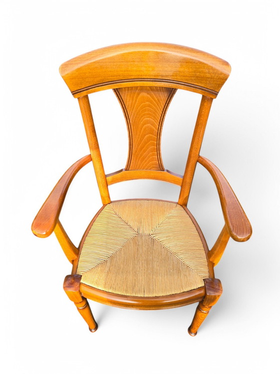 Image 1 of Set Of 6 Chairs - Fauteuils De Style Provençal