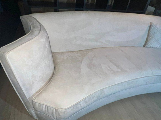 Image 1 of Eichholtz Sofa Giulietta Ecru Velvet