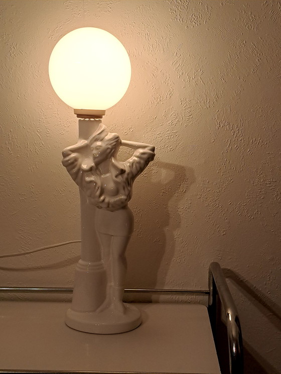 Image 1 of Retro Postmodern 80s table lamp