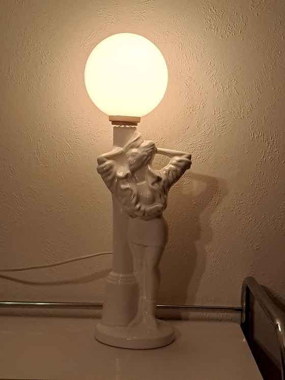 Image 1 of Retro Postmodern 80s table lamp