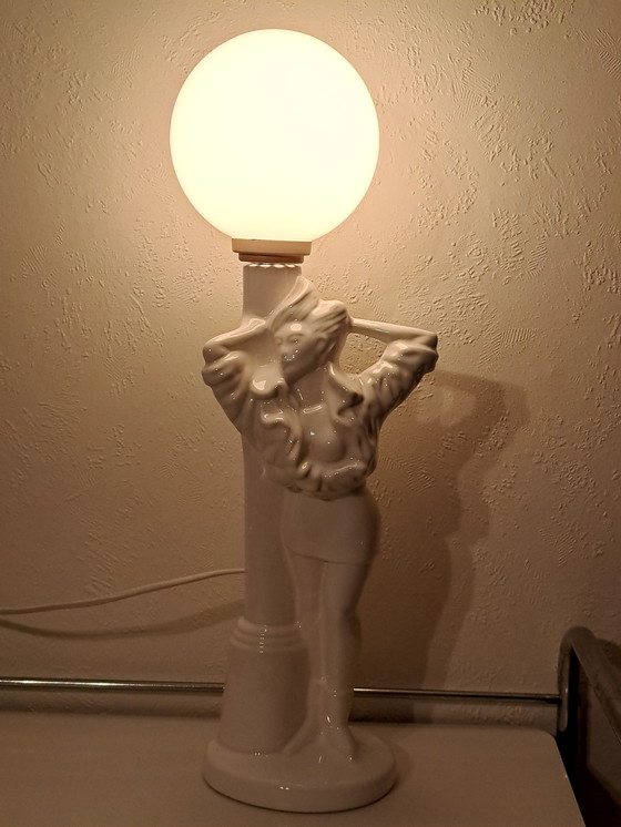 Image 1 of Retro Postmodern 80s table lamp