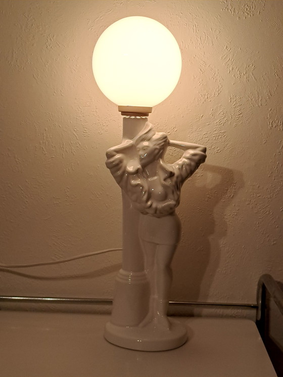 Image 1 of Retro Postmodern 80s table lamp