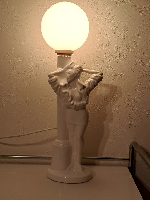 Lampe à poser rétro postmoderne des années 80