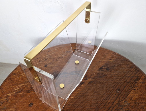 David Lange Plexi Lecture Box, 1970s