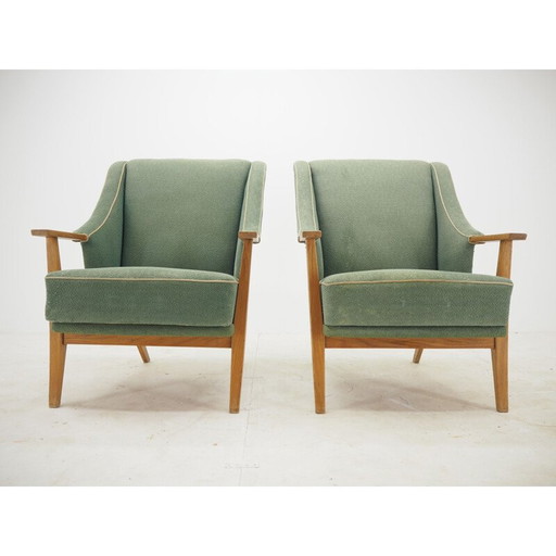Pair of mid century armchairs, 1960s