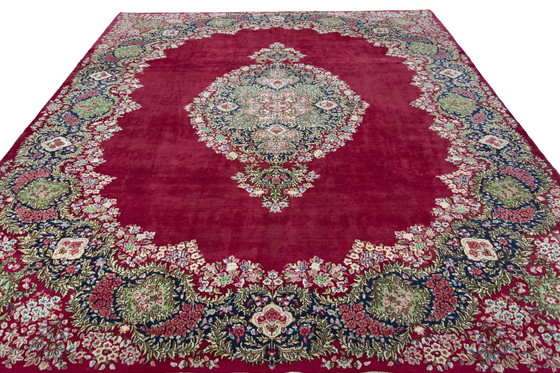 Image 1 of 375 X 307 Cm - Kerman - High Quality Hand-Knotted Persian Carpet