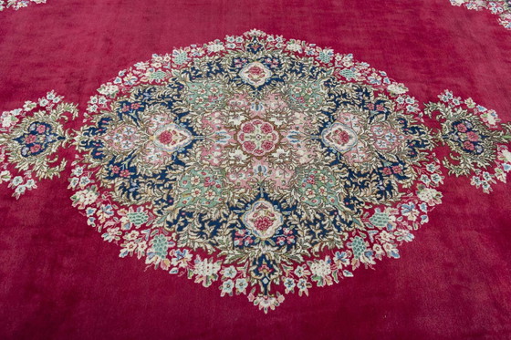 Image 1 of 375 X 307 Cm - Kerman - High Quality Hand-Knotted Persian Carpet