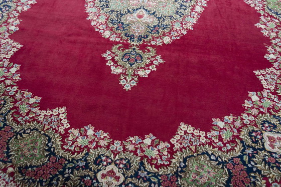 Image 1 of 375 X 307 Cm - Kerman - High Quality Hand-Knotted Persian Carpet