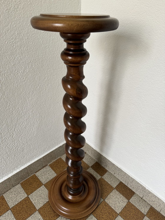 Image 1 of 60's Twisted Wood Column