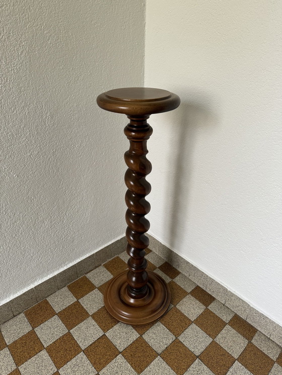 Image 1 of 60's Twisted Wood Column