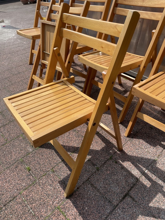 Image 1 of 6x C.T.C folding chairs