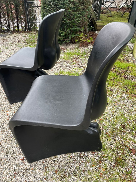 Image 1 of 2x Casamania chairs HIM and HER