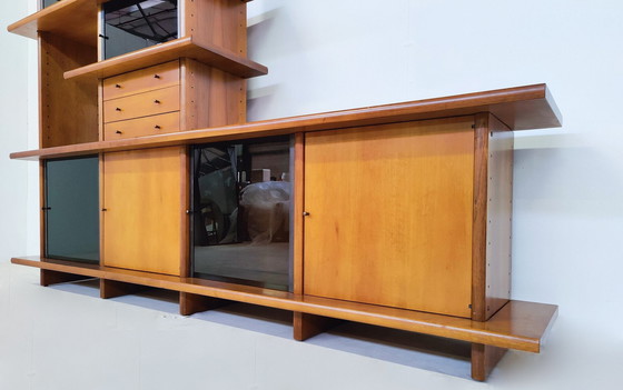 Image 1 of Mid-Century Modern Wall Unit By Saporiti, Italy,1970S