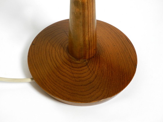 Image 1 of Beautiful 1960S Pine Veneer Lamella Table Lamp By Hans Agne Jakobsson | Ab Ellysett - Markaryd | Made In Sweden