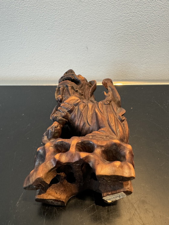 Image 1 of Sculpture de dragon chinois