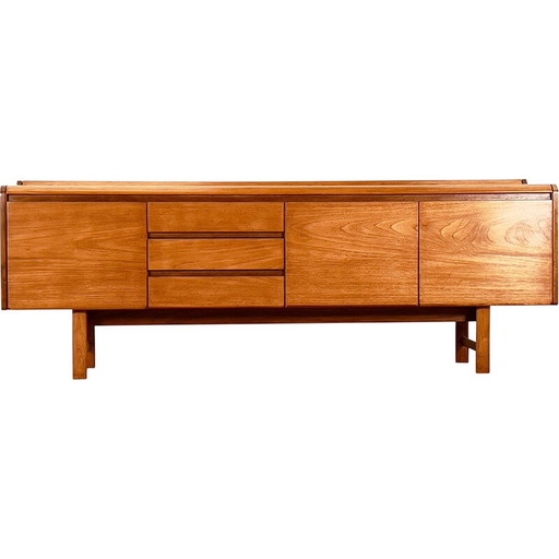 Vintage white Peterfield sideboard by Philip Hussey for White and Newton, 1960