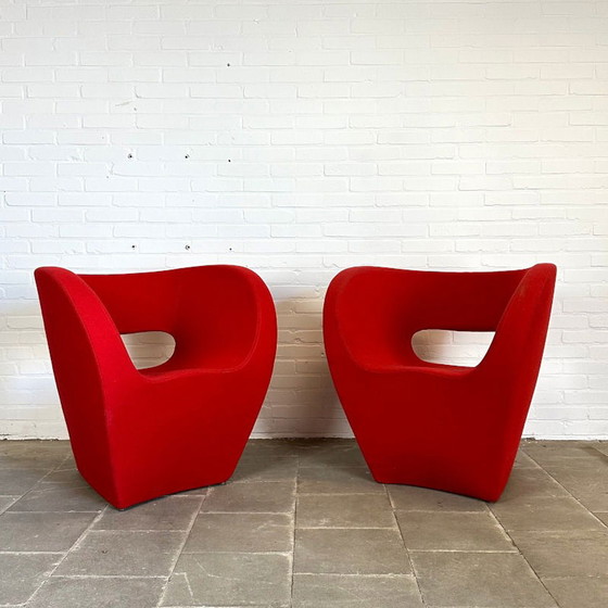 Image 1 of Set of Two Little Albert Armchairs by Ron Arad for Moroso