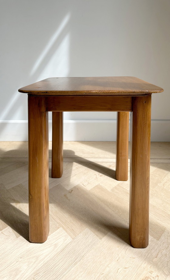 Image 1 of Side Table Wood | Brutalist