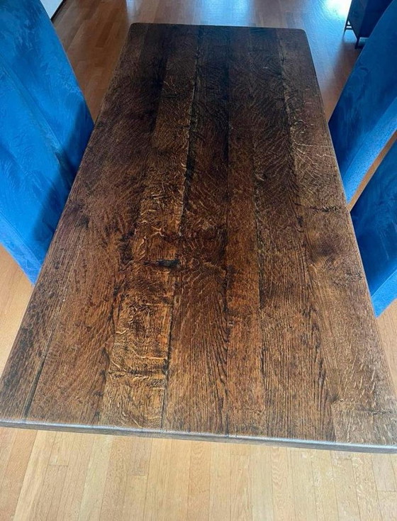 Image 1 of Solid Wood Dining Table