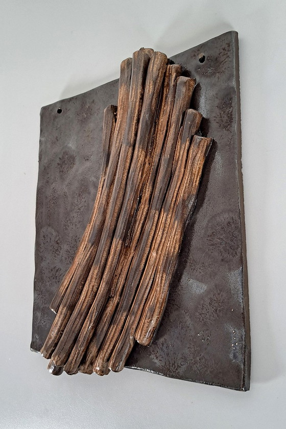 Image 1 of Piatto da parete in ceramica