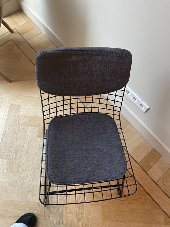 Image 1 of Hk Living Wire Chair- Black