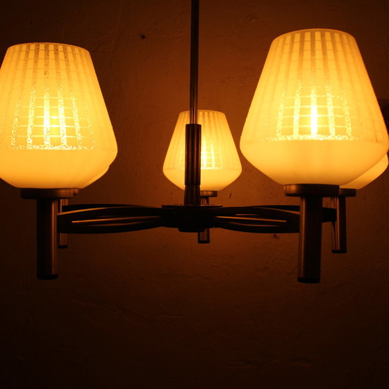 Image 1 of Lampadario vintage in mogano