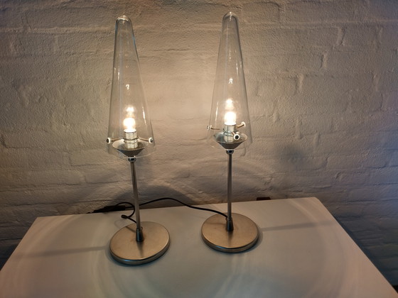 Image 1 of Set of Vintage Pola Table Lamps