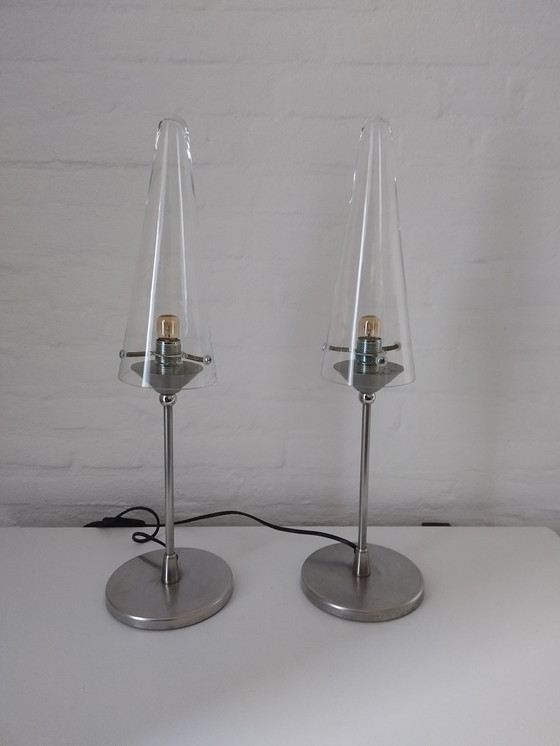 Image 1 of Set de lampes de table vintage Pola