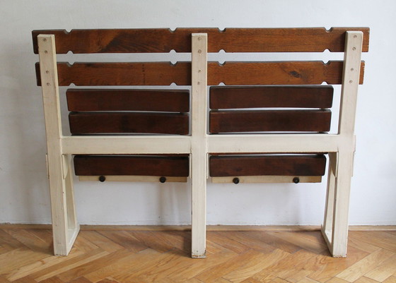 Image 1 of 1970'S Stadium Bench, Seats No. 9 And No. 10