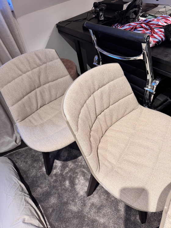 Image 1 of 4x Mdf Italia Flow Chairs In Good Condition