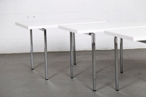 Image 1 of Three modern set tables by Trix & Robert Haussmann for Swiss Form