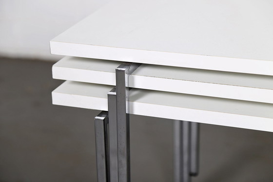 Image 1 of Three modern set tables by Trix & Robert Haussmann for Swiss Form