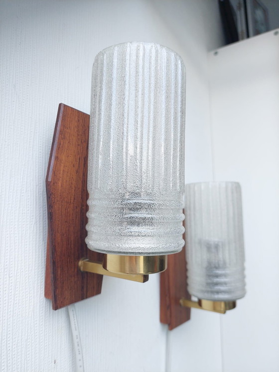 Image 1 of 2x Wall Lights Midcentury Sweden