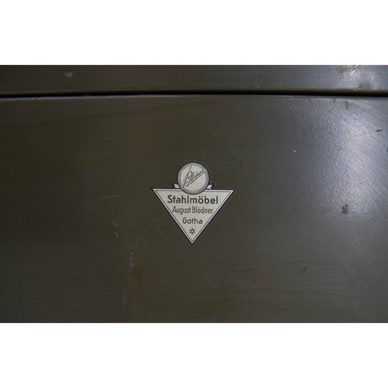 Image 1 of Vintage multi drawers card filing cabinet by August Blodner, Czechoslovakia 1930s