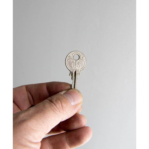 Archivador de tarjetas vintage con varios cajones de August Blodner, Checoslovaquia, década de 1930