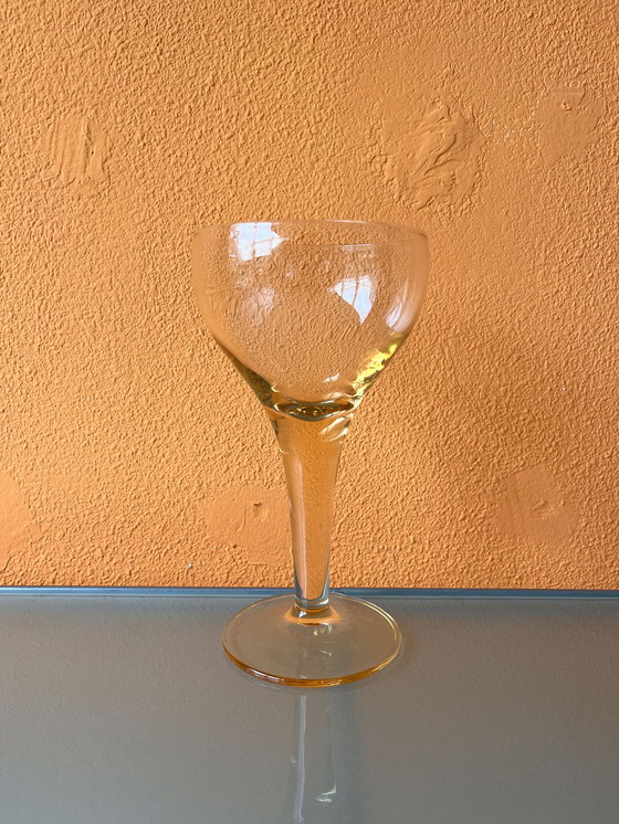 Image 1 of Set of four Italian wine glasses