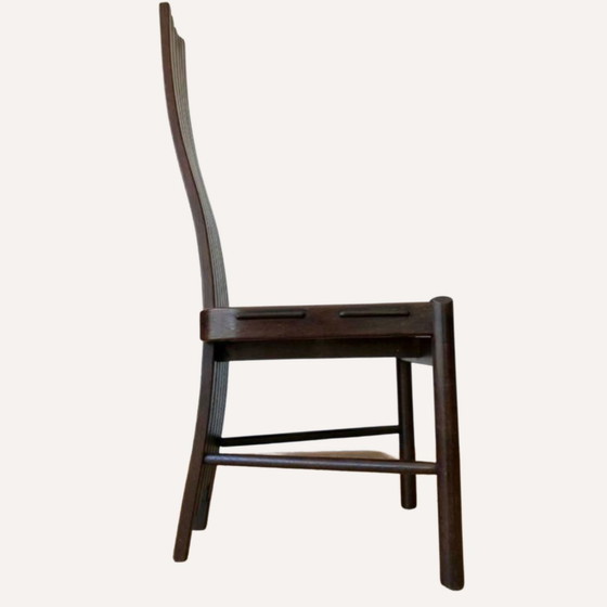 Image 1 of Arts And Crafts Oak Steam Bent Revival Chair