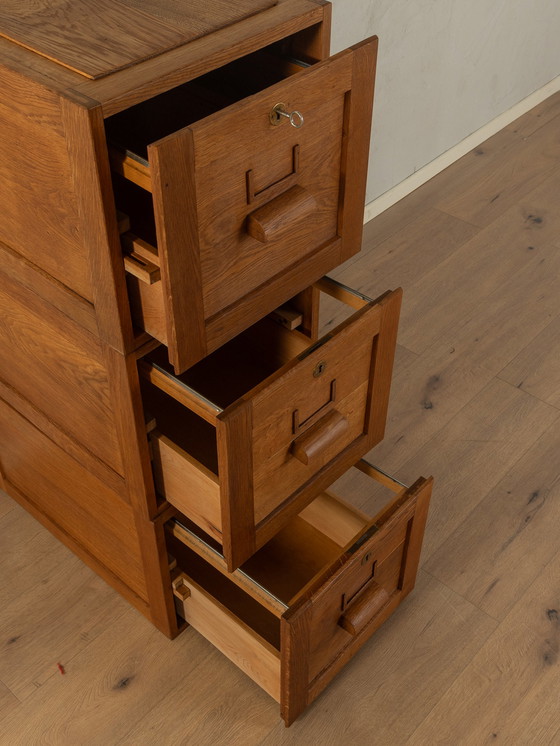 Image 1 of 1950s file cabinet 